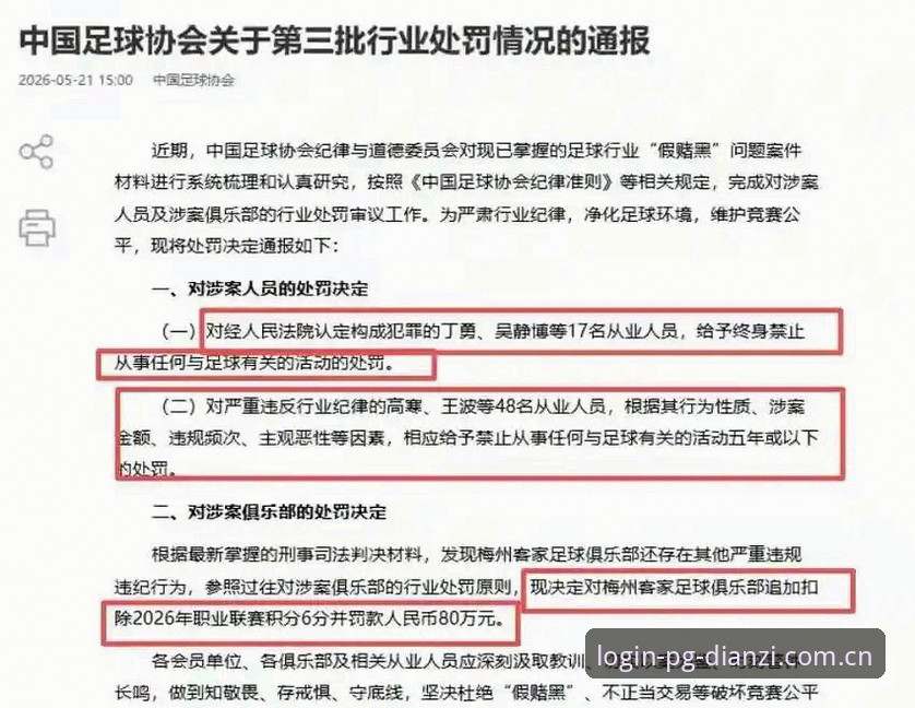 pg电子最新活动 足协第三批禁足名单出炉:3大行业乱象警示与17人终身禁赛深度解析